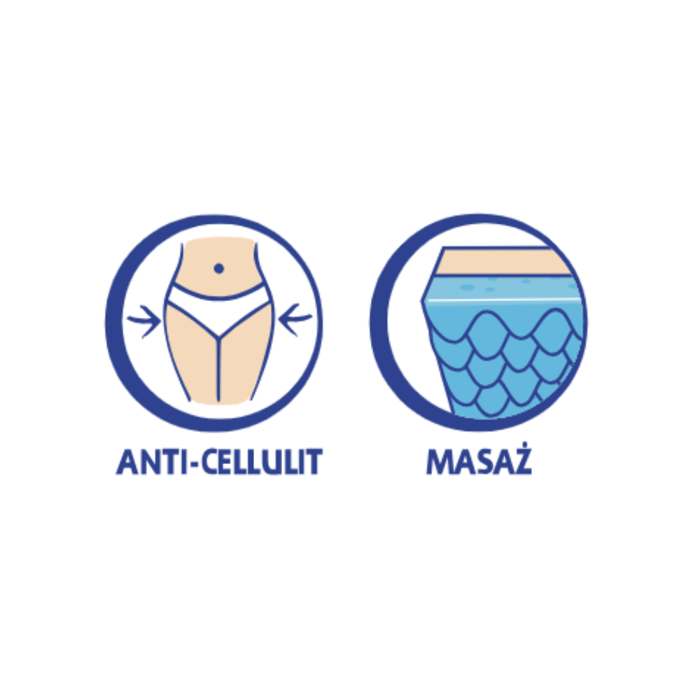 Ocean gąbka do kąpieli i masażu premium Anti-cellulit - obrazek 2