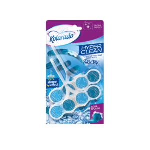 Kolorado Kostka WC Hyper Clean Duo Pack Aqua Splash 2x45g