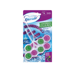 Kolorado Kostka WC Hyper Clean Duo Pack Blackberry Shake 2x45g