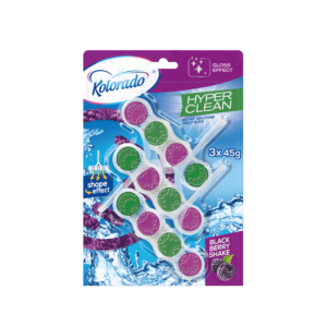 Kolorado Kostka WC Hyper Clean Tripack Blackberry Shake 3x45g