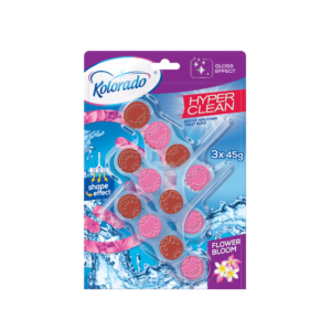Kolorado Kostka WC Hyper Clean Tripack Flower Bloom 3x45 g