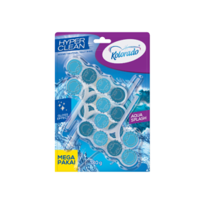 Kolorado Kostka WC Hyper Clean Megapaka Aqua Splash 4x45 g