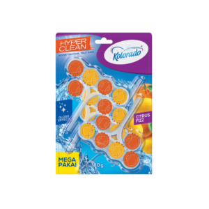 Kolorado Kostka WC Hyper Clean Megapaka Citrus Fizz 4x45 g
