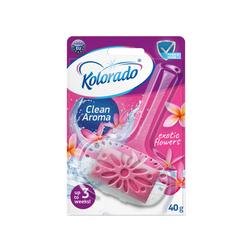 Kolorado Kostka WC Clean Aroma Exotic Flowers 40g