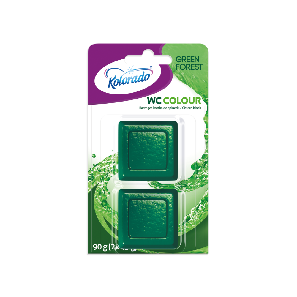 Kolorado WC Colour Green Forest / Zielony Las 2x45g